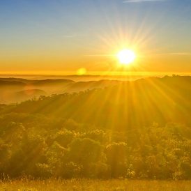 Sunrise vs Sunset Image